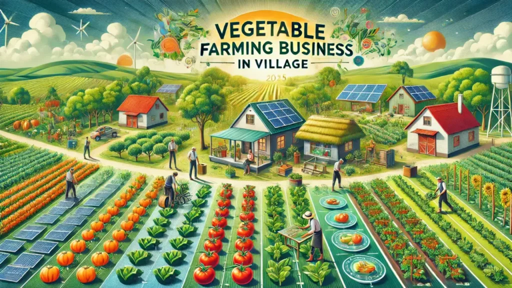 Vegetable Farming Business Idea